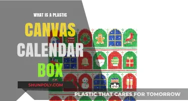 Plastic Canvas Calendar Box: Creative Crafting Explained