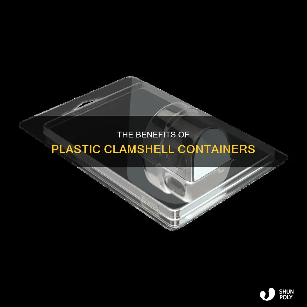 what is a plastic clamshell container