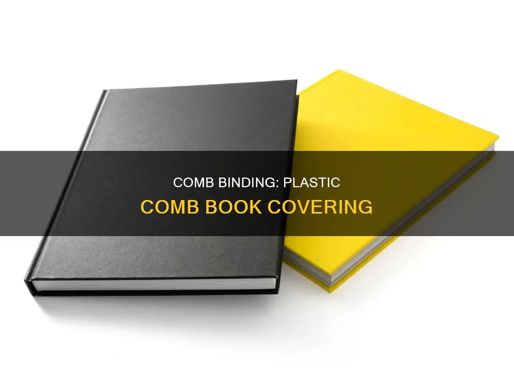 what is a plastic comb book cover