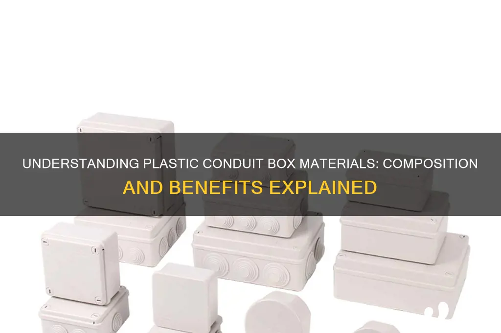 what is a plastic conduit box made of
