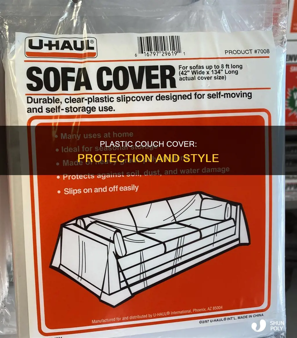 what is a plastic couch cover