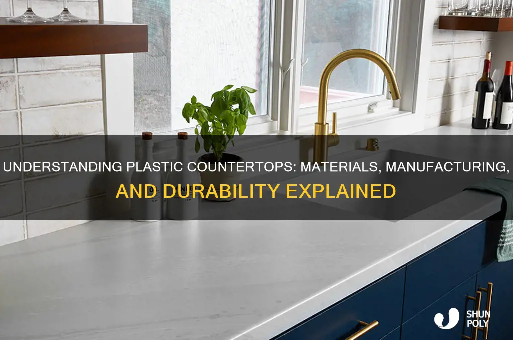 what is a plastic countertop made