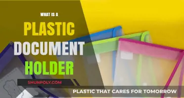 Document Holders: Plastic Protection