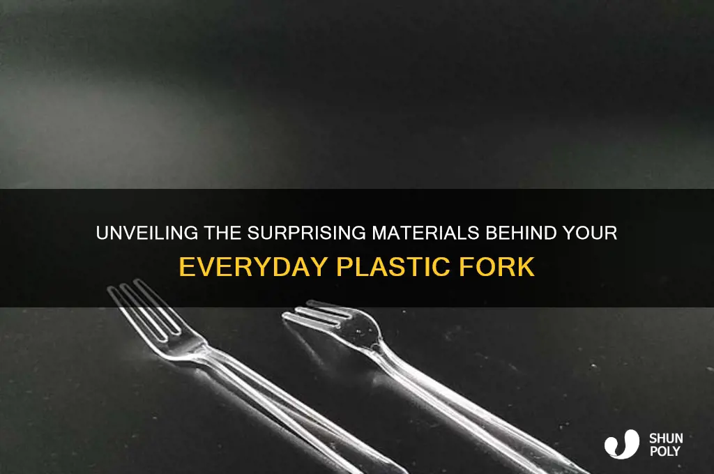 what is a plastic fork made of