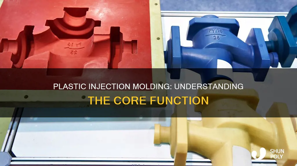 what is a plastic injection molding core
