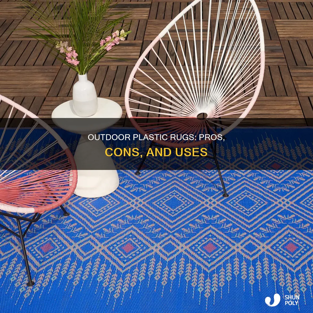 what is a plastic outdoor rug