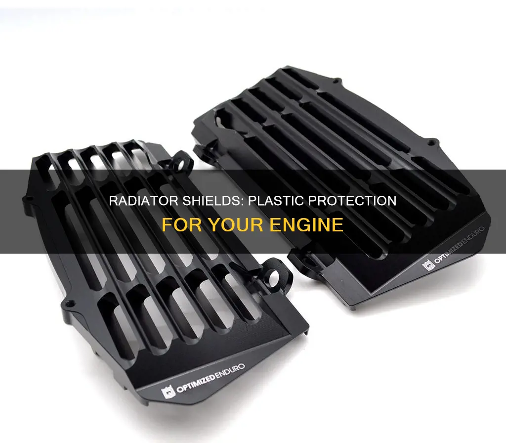what is a plastic radiator shield