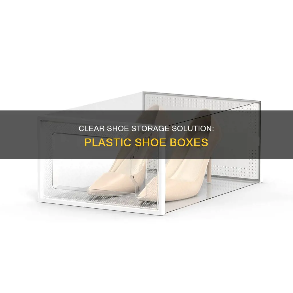 what is a plastic shoe box