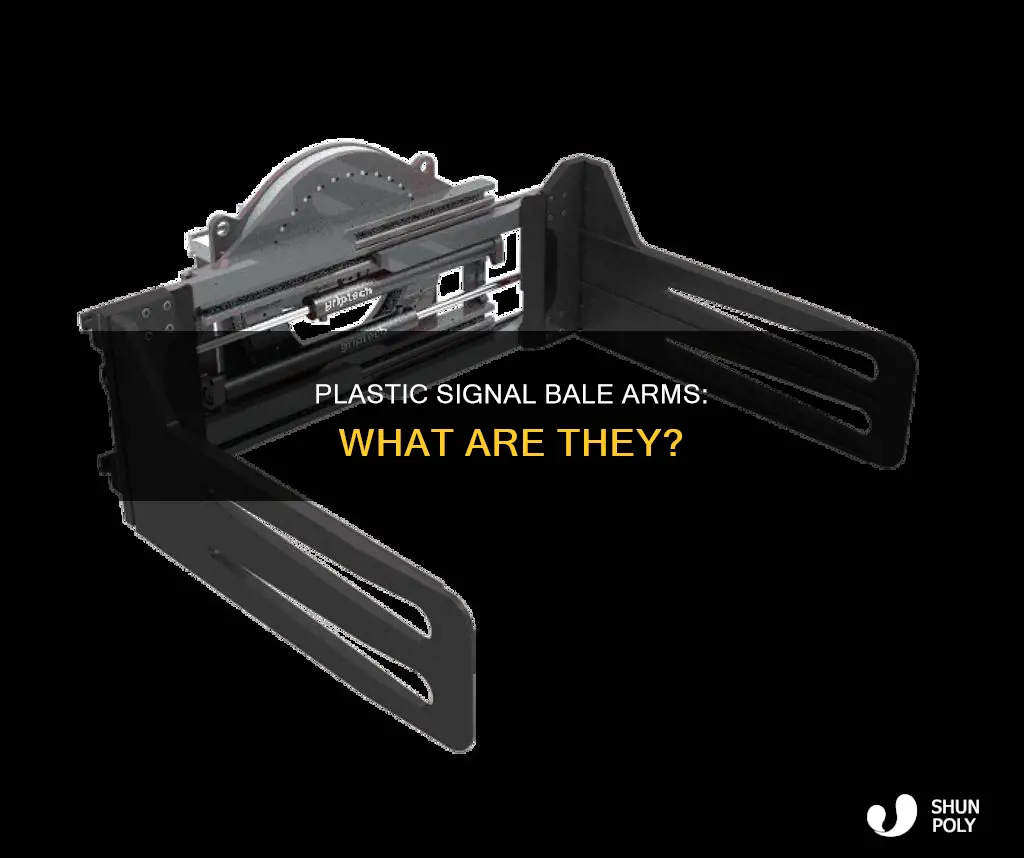 what is a plastic signal bale arm