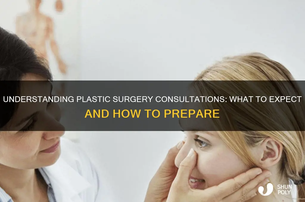 what is a plastic surgery consultation