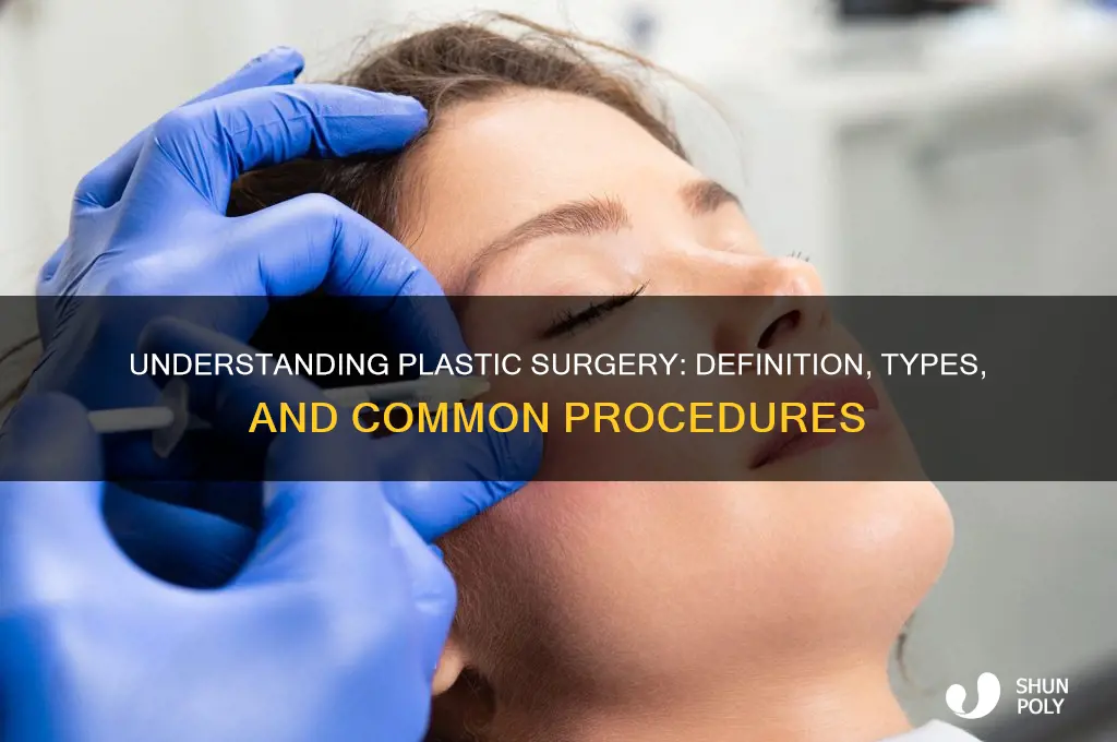 what is a plastic surgery