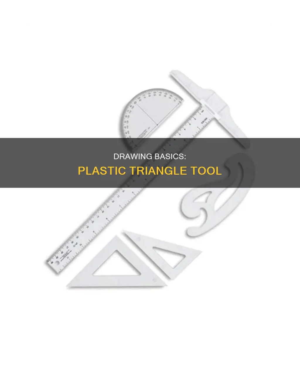 what is a plastic triangle in drawing