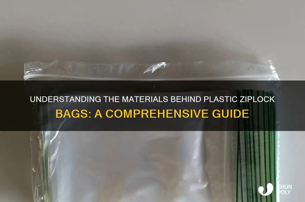 what is a plastic ziplock bag made of