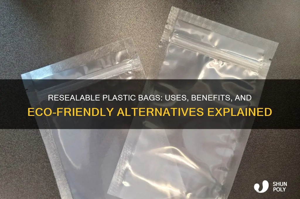 what is a resealable plastic bag