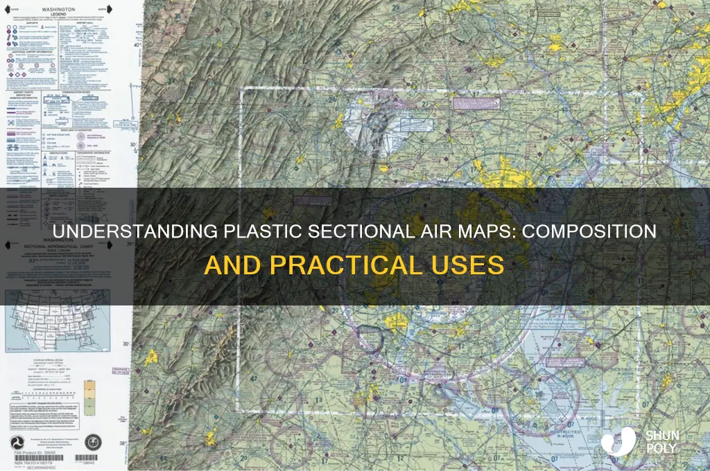 what is a sectional air map made of plastic
