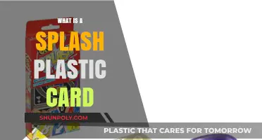 The Ultimate Plastic Card: Splash Plastic Card