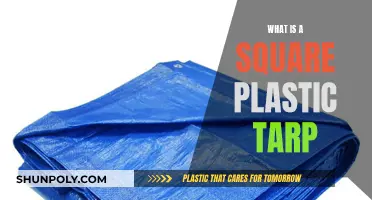 Plastic Tarps: Square-Shaped Protection