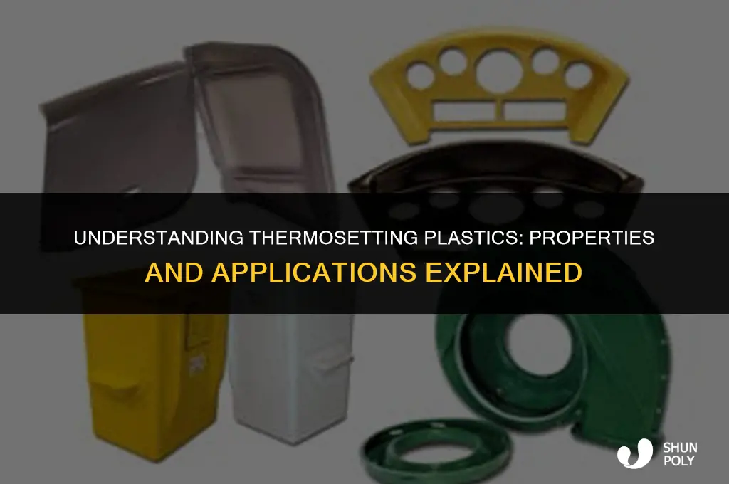 what is a thermosetting plastic