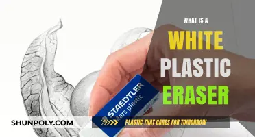 The White Plastic Eraser: What's the Deal?
