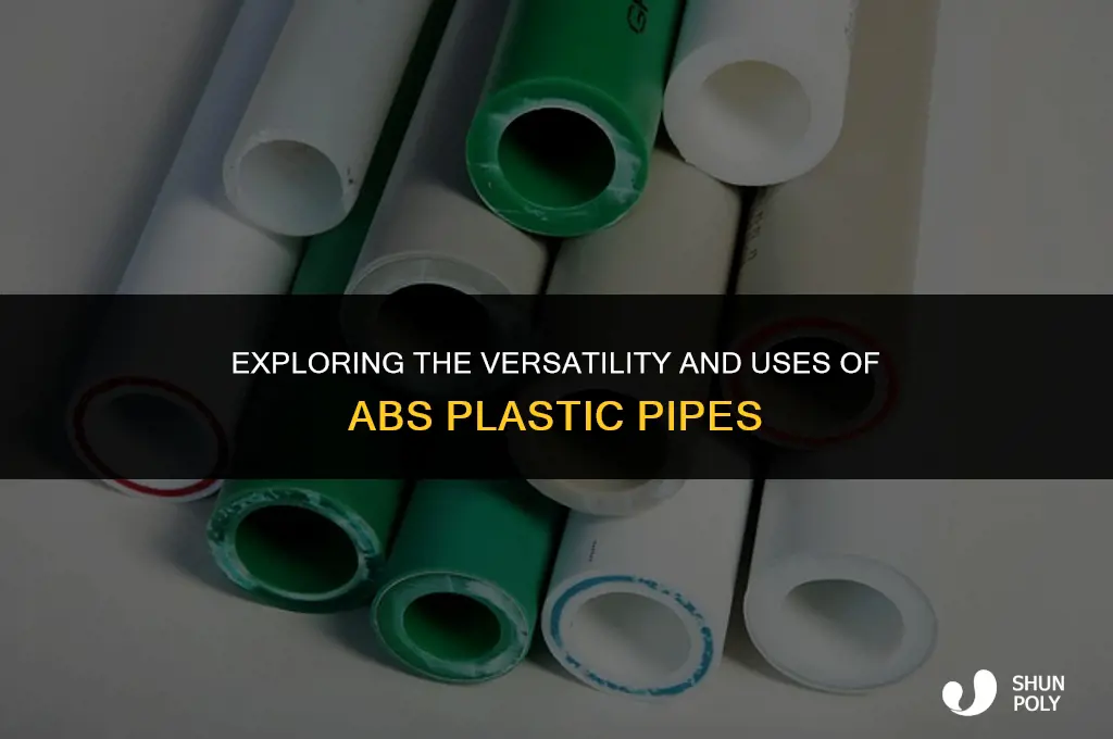 what is abs plastic pipe