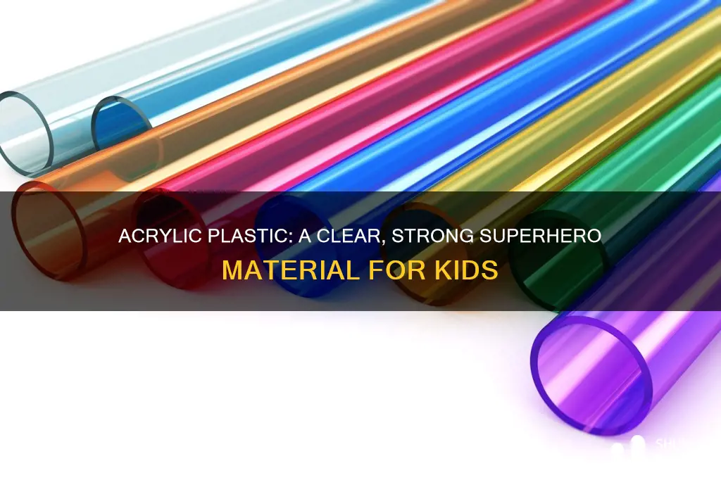 what is acrylic plastic for kids