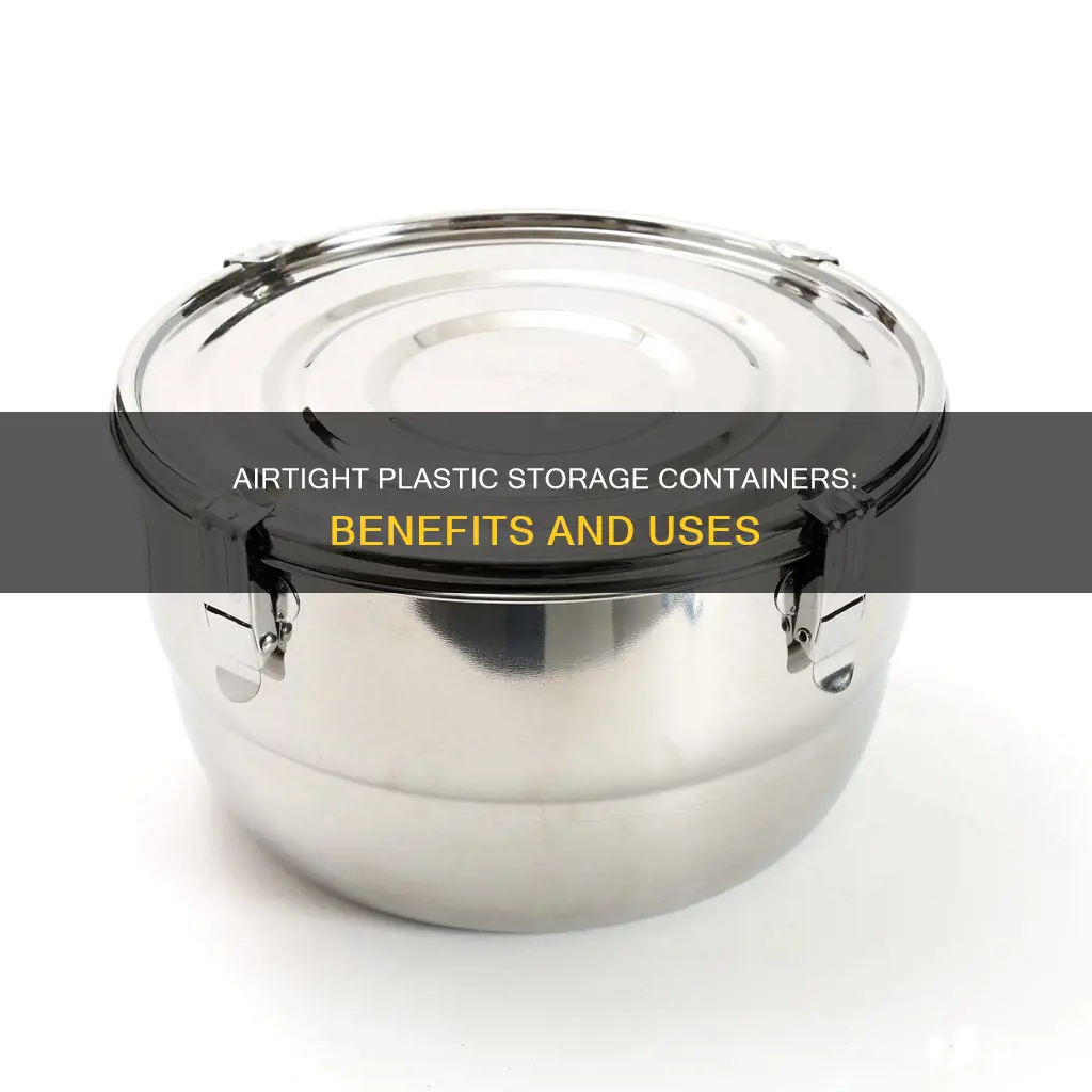 what is airtight plastic storage containers