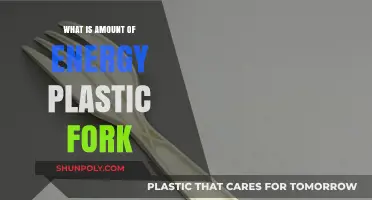 Energy Costs of Plastic Forks