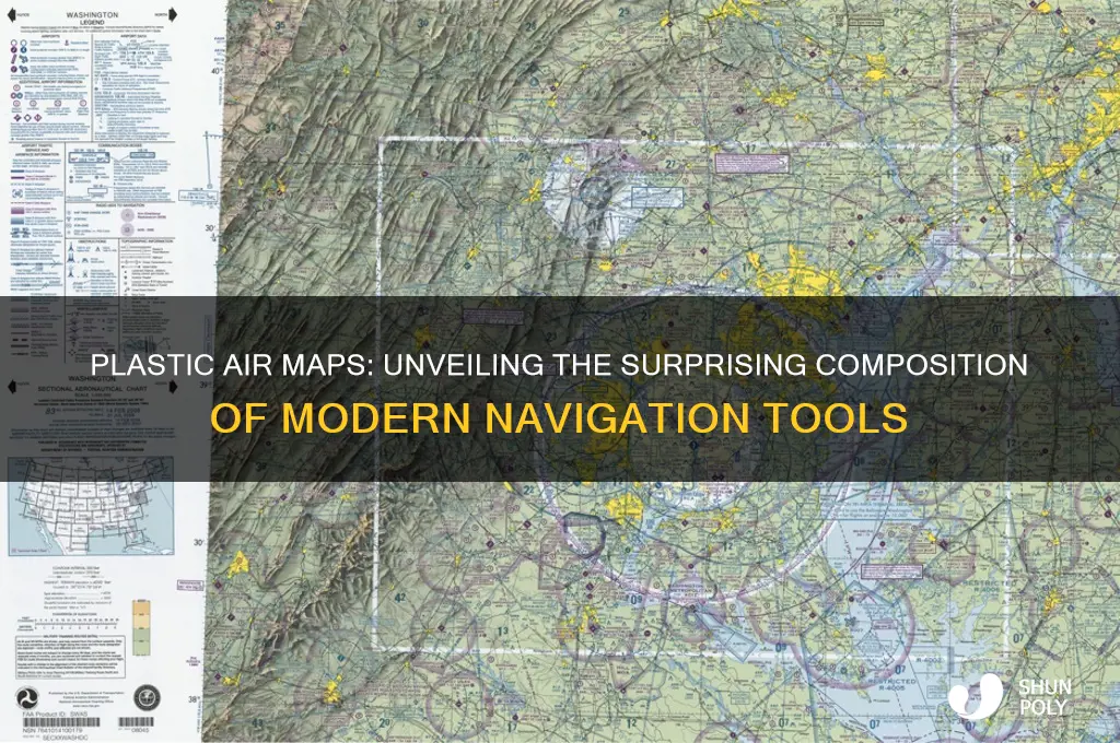 what is an air map made of plastic