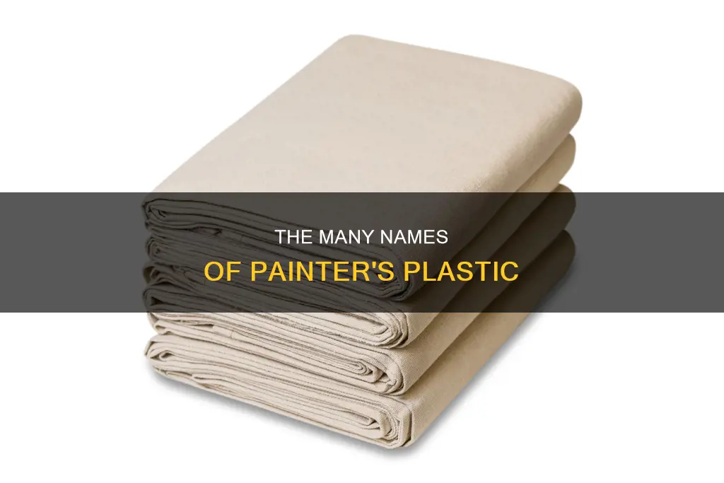 what is another name for painters plastic