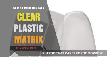 Understanding Clear Plastic Matrix: Alternative Terms and Common Uses