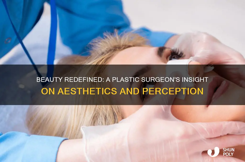 what is beauty a plastic surgeon