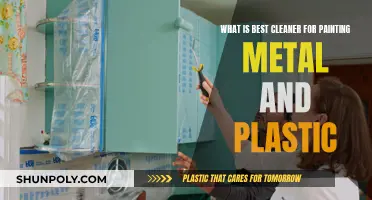 Best Cleaners for Painting Metal and Plastic Surfaces