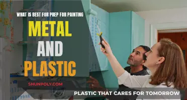 How to Prepare Metal and Plastic for Painting