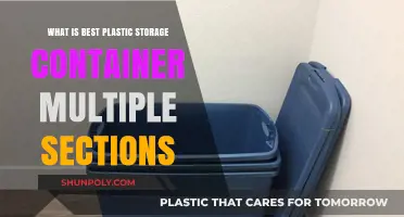 Best Multi-Section Plastic Containers for Storage