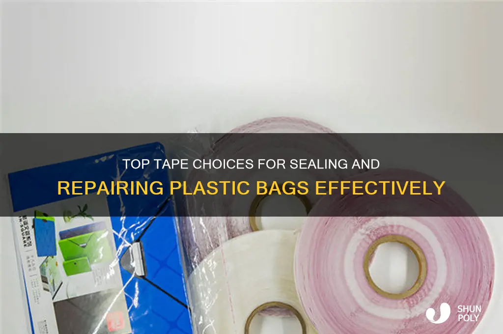 what is best tape for plastic bags