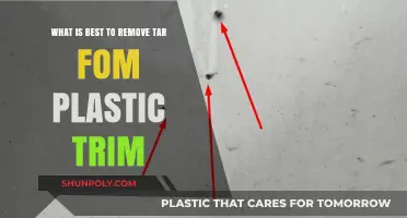 Effective Tar Removal: Best Methods for Cleaning Plastic Trim