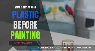 Best Ways to Clean Plastic for Painting