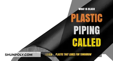 Black Plastic Piping: What Is It?
