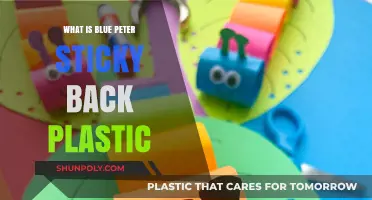 Blue Peter's Creative Guide: Sticky Back Plastic