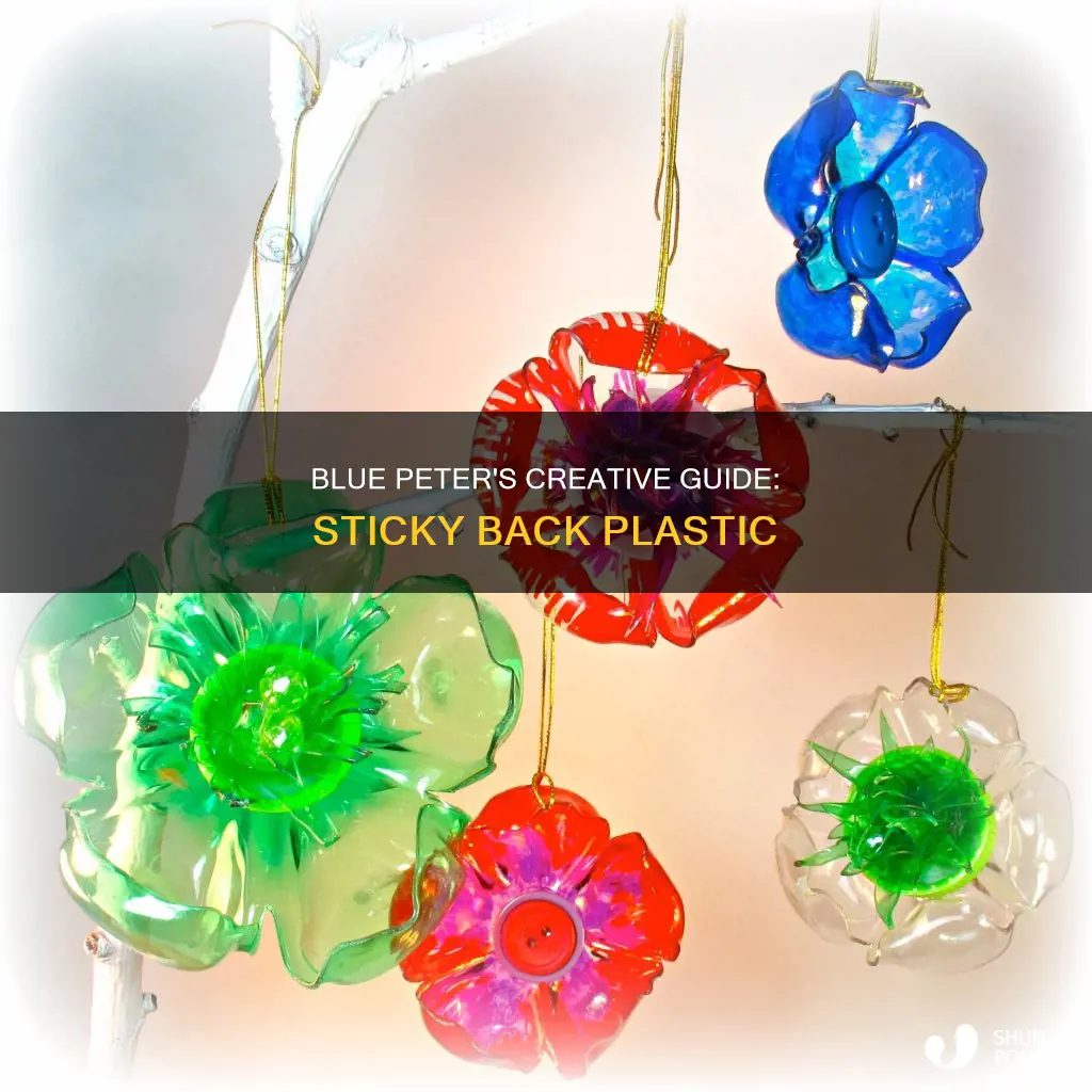 what is blue peter sticky back plastic