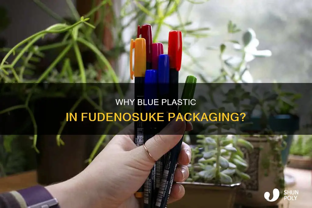 what is blue plastic in fudenosuke package