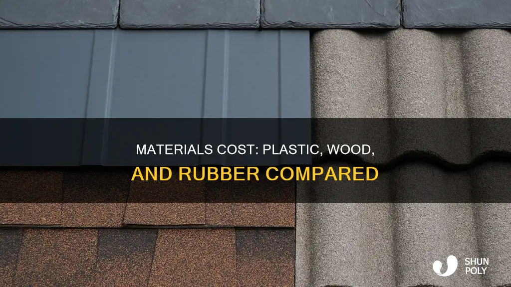 what is cheaper plastic wood or rubber