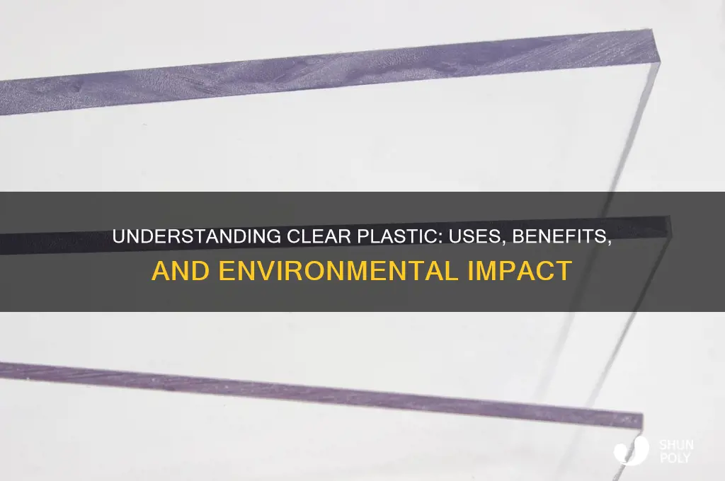 what is clear plastic