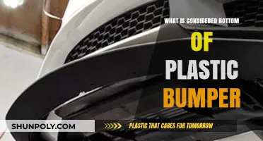 Understanding the Bottom of Plastic Bumpers