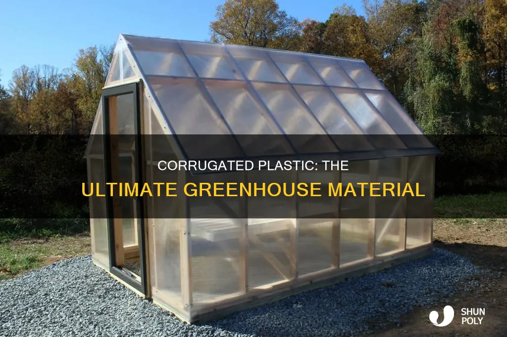 what is corrugated plastic for greenhouse