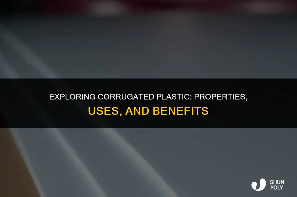 what is corrugated plastic