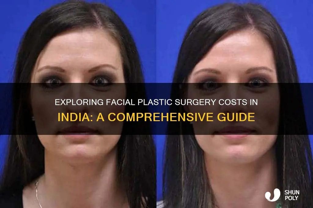 what is cost of plastic surgery of face in india