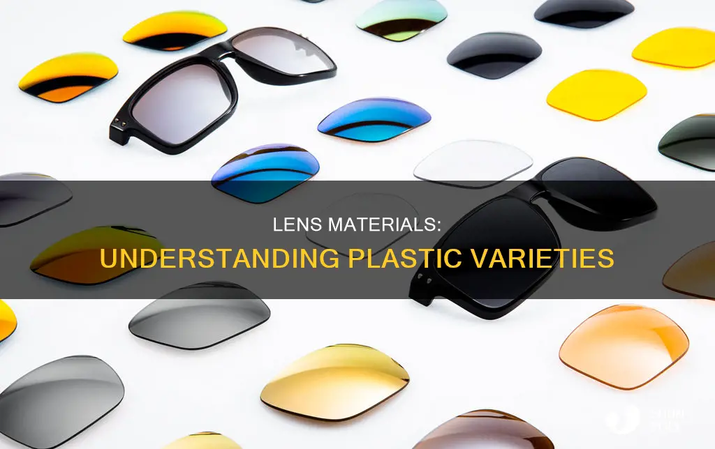 what is different plastic lens materials