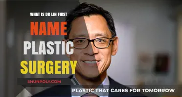 Unveiling Dr. Lin's First Name: The Plastic Surgery Expert's Identity