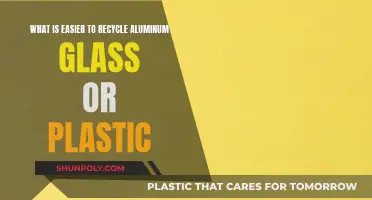 Recycling: Aluminum, Glass, or Plastic — Which is Easier?